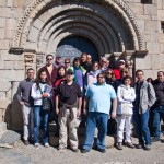 Guils Els participants a la sortida sobre les esglésies romàniques cerdanes