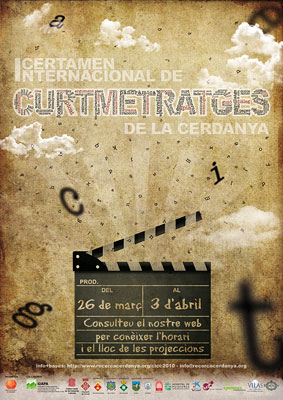 Cartell del Concurs de Curtmetratges