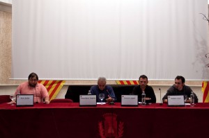 Enric Quílez, Josep Maria Teignier, Laurent Leygue i Guillem Lluch