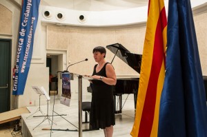 V Trobada de Poesia i Música d'Estiu. Teresa Pérez de Rozas.