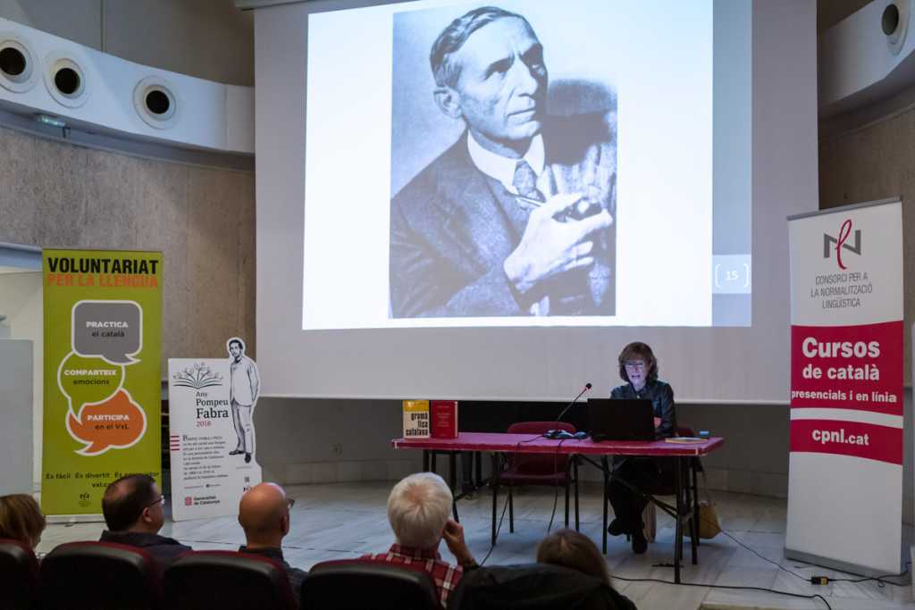 Conferència Any Pompeu Fabra - Maria-Rosa Lloret