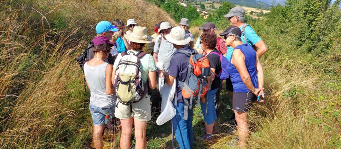 Grup de la sortida per anar a veure papallones